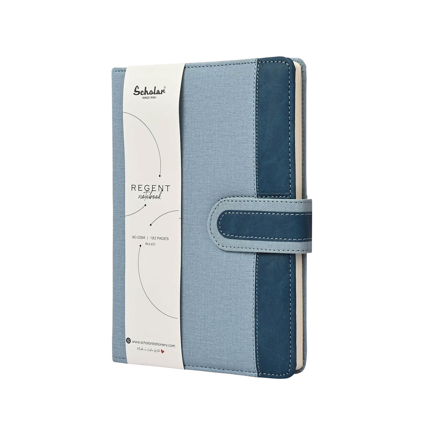 Scholar Regent Blue Notebook - B5 Ruled 2