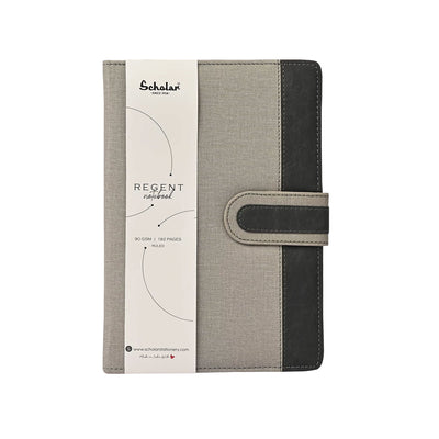 Scholar Regent Grey Notebook - B5 Ruled 1