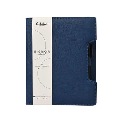 Scholar Signor Blue Notebook - A5 Ruled 1