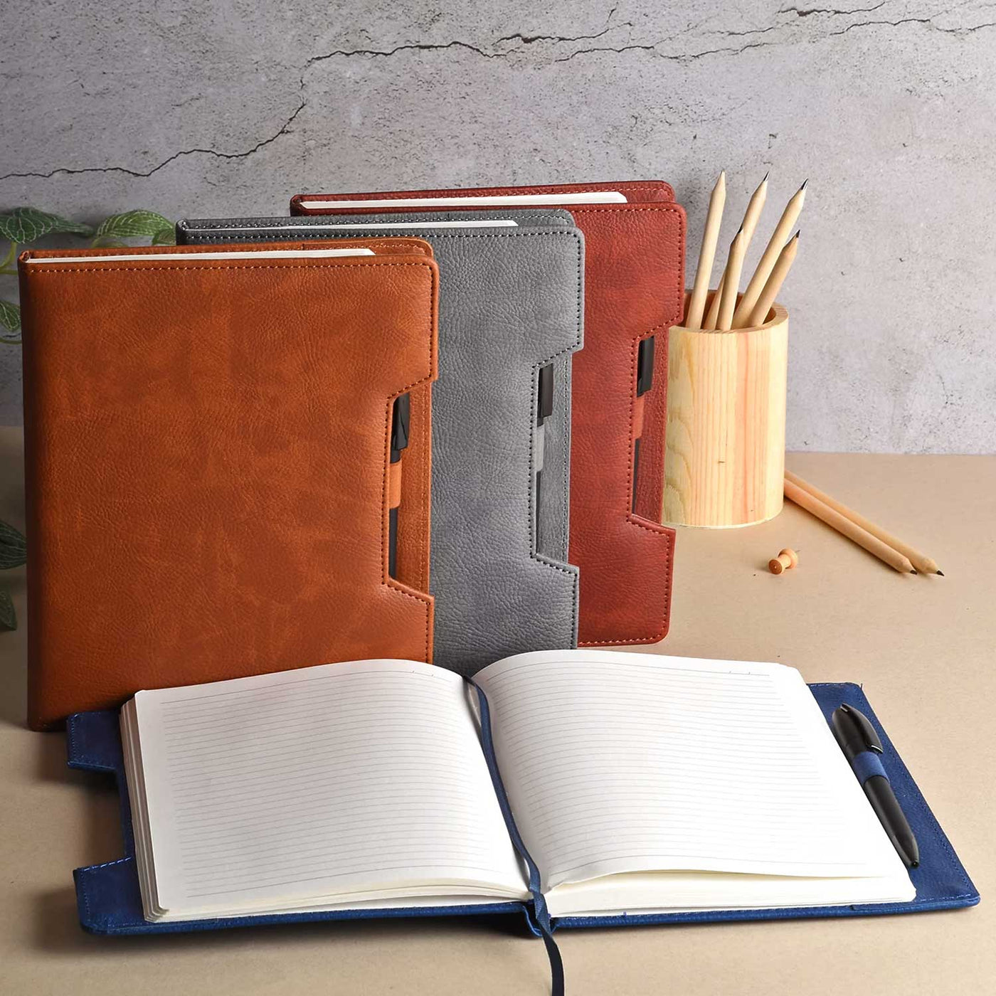 Scholar Signor Tan Notebook - A5 Ruled 7