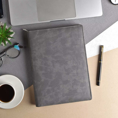 Scholar Vivant Folder Grey Notebook - A5 Ruled 3