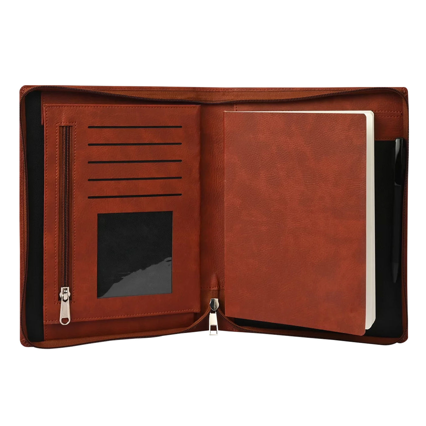 Scholar Vivant Folder Maroon Notebook - A5 Ruled 3