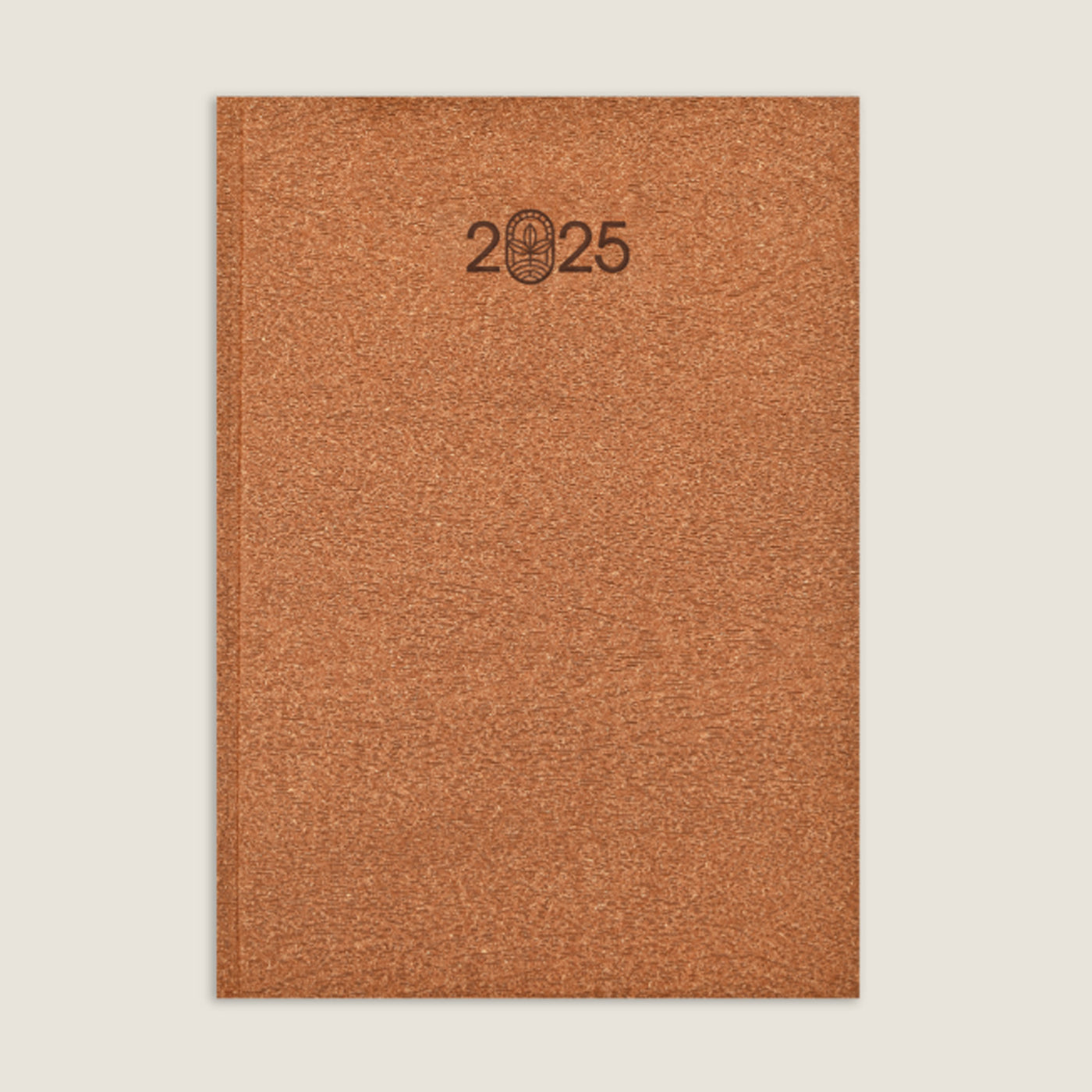 Scholar Eco 2025 A5 Daily Planner – Brown 1