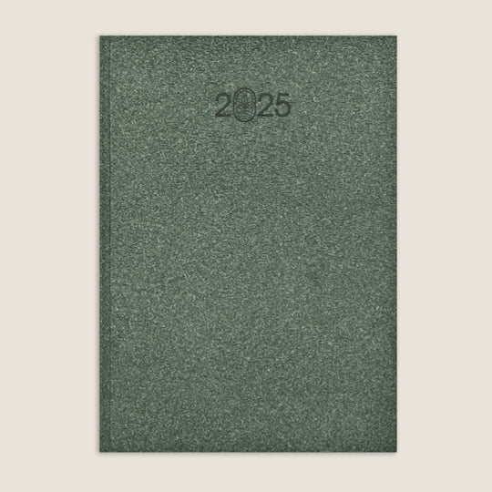 Scholar Eco 2025 A5 Daily Planner – Green