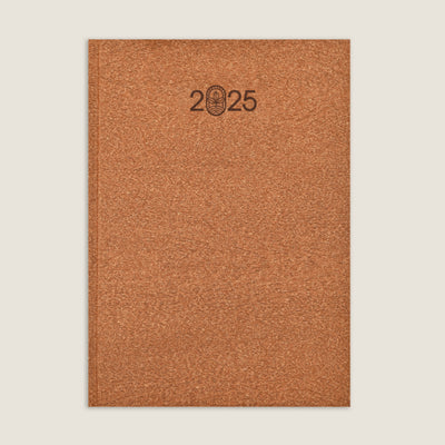 Scholar Eco 2025 B5 Daily Planner – Brown 1