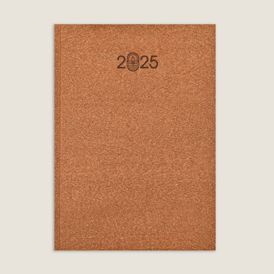 Scholar Eco 2025 B5 Daily Planner – Brown