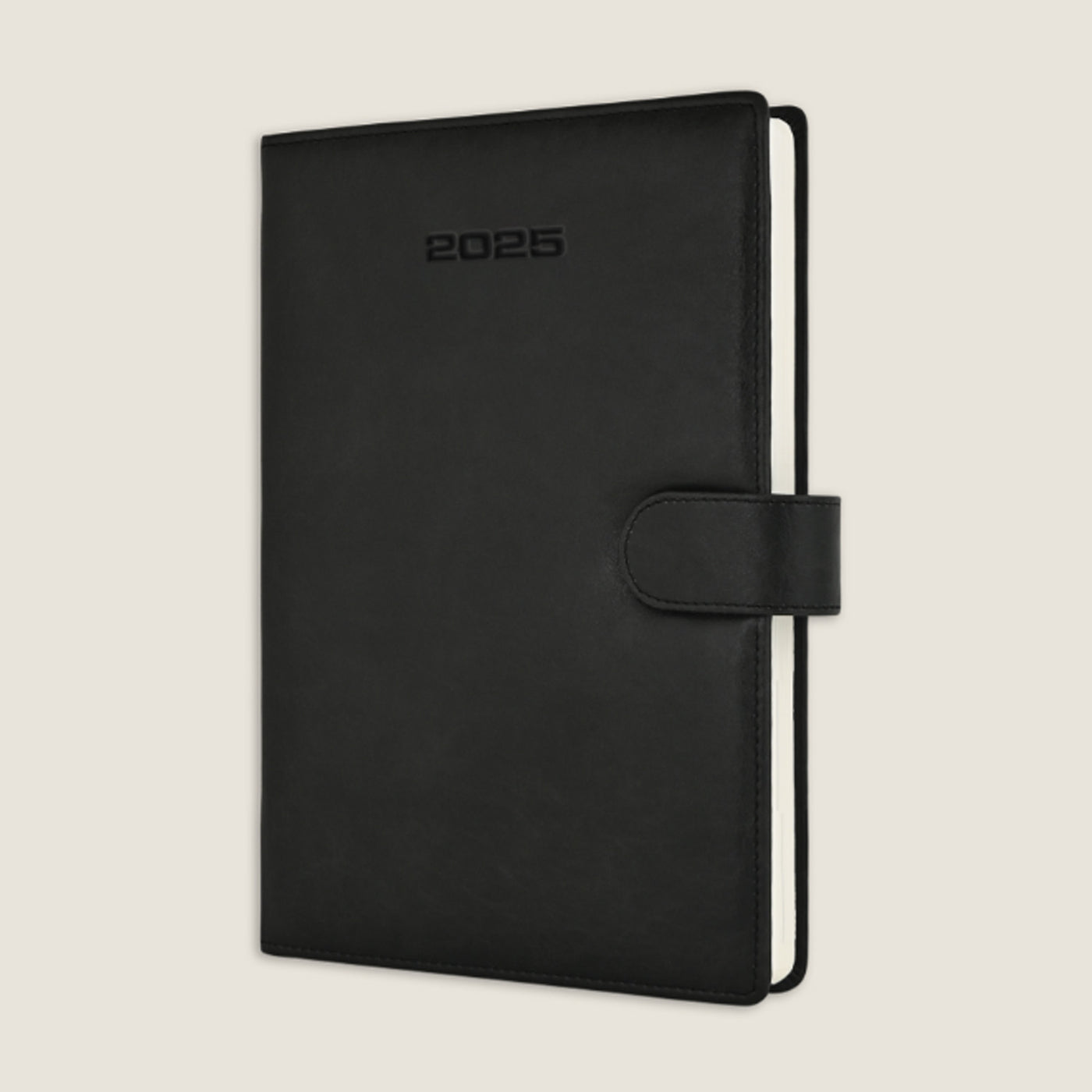 Scholar Magnet 2025 A5 Daily Planner – Black