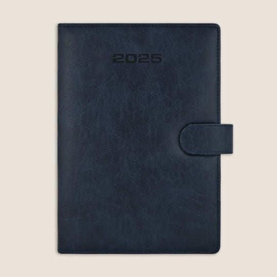 Scholar Magnet 2025 B5 Daily Planner - Blue