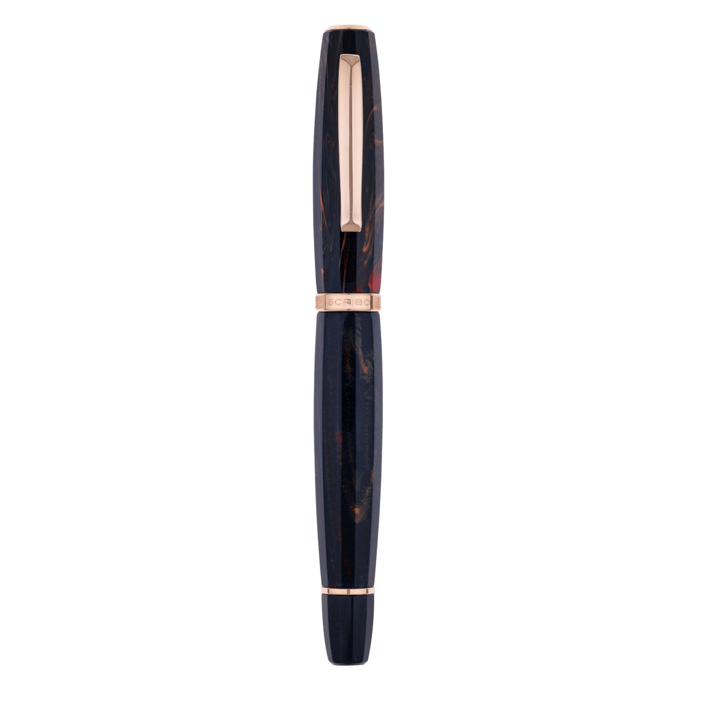 Scribo Feel 14K Fountain Pen - Blu Califfo RGT (Limited Edition)