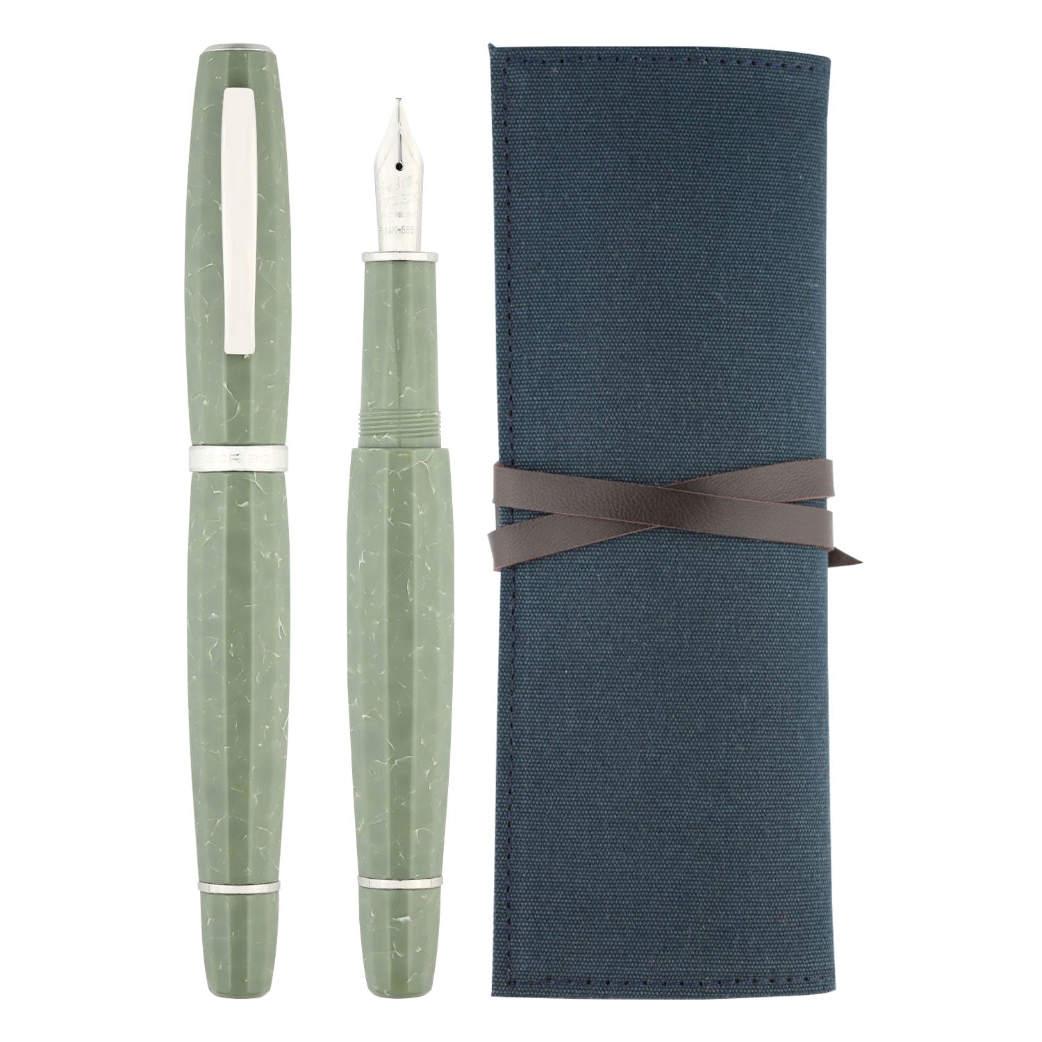 Scribo Feel Fountain Pen - Verde Antico (Limited Edition) – Makoba