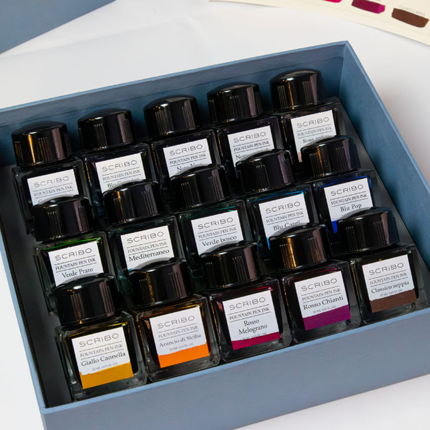 Scribo 15 Mini Ink Bottle Gift Set