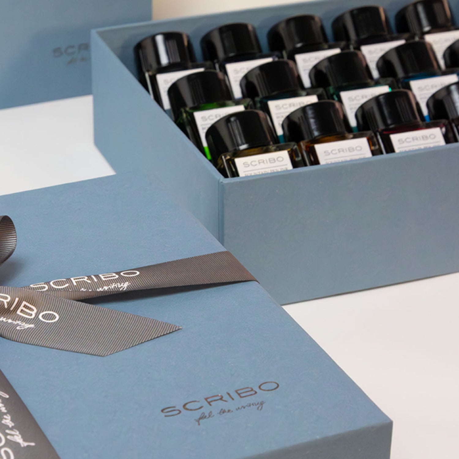 Buy Scribo Mini Ink Set | Scribo 15 Ink Bottle Set | Makoba