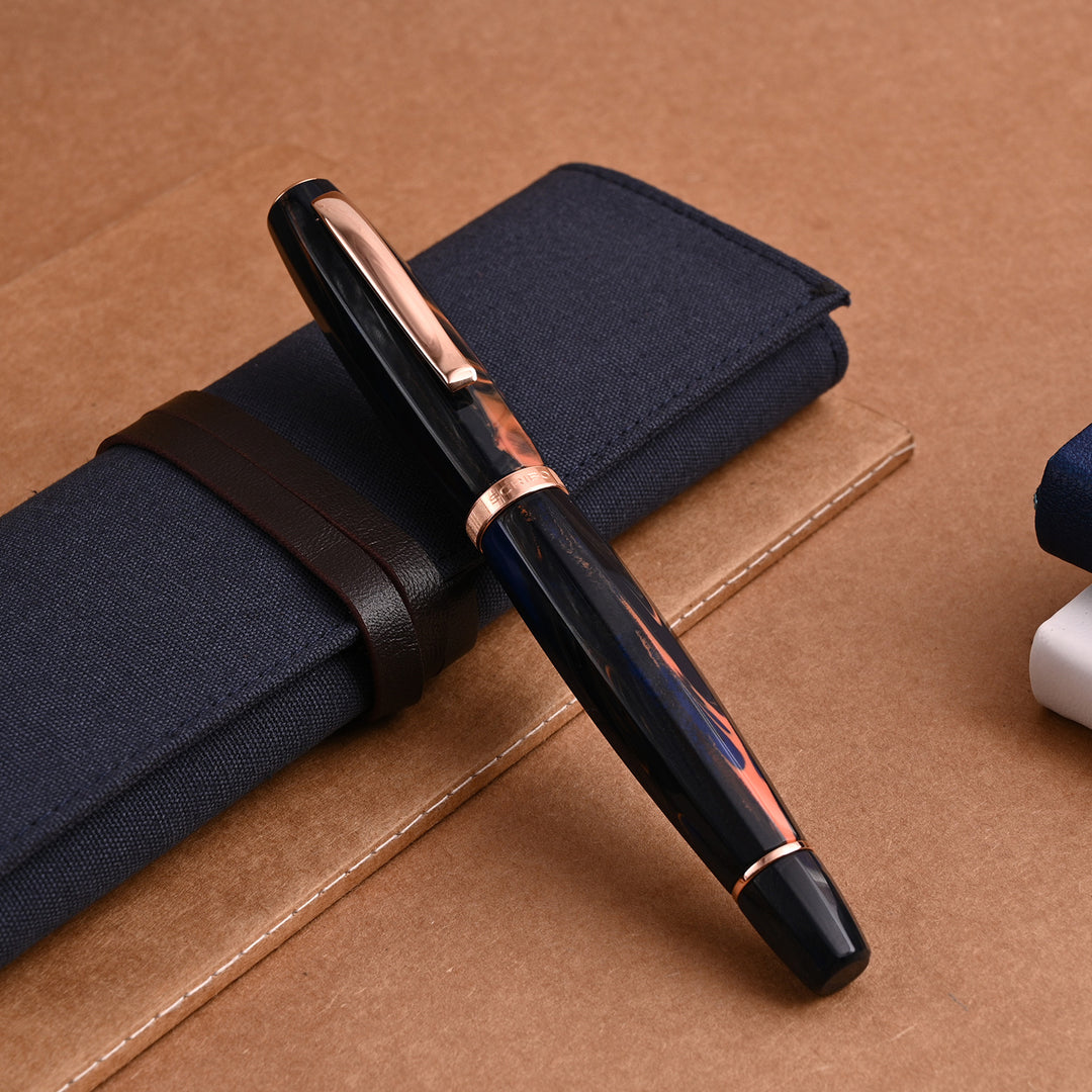 Scribo Feel Fountain Pen - Blu Califfo RGT (Limited Edition) – Makoba