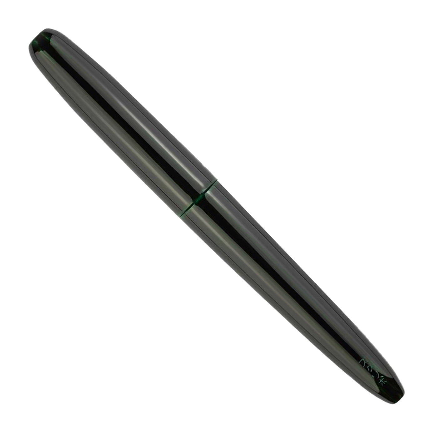 Scribo Piuma Tamenuri 14K Fountain Pen - Hane Kuro & Gold (Limited Edition)