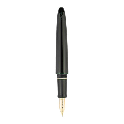Scribo Piuma Tamenuri 14K Fountain Pen - Hane Kuro & Gold (Limited Edition)