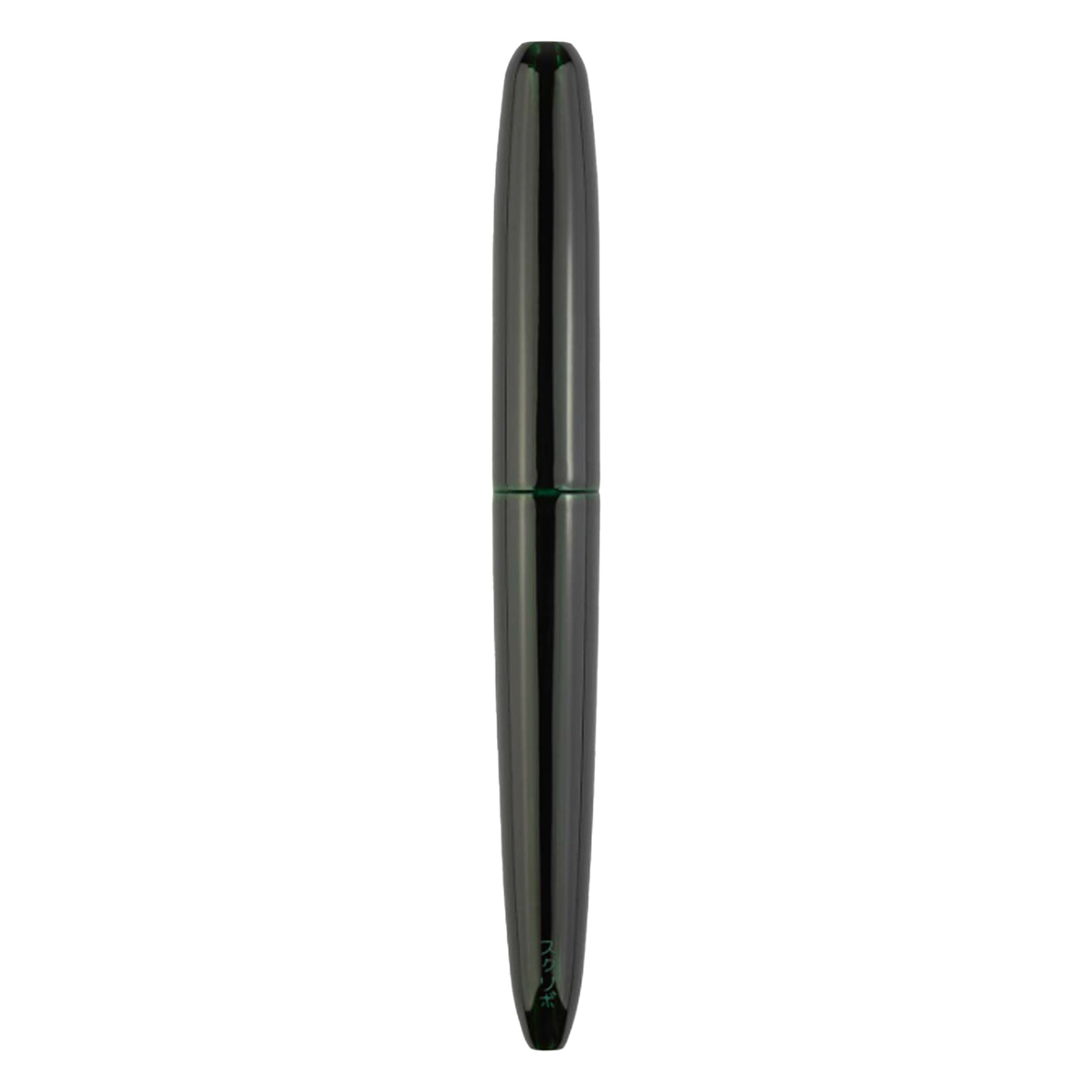 Scribo Piuma Tamenuri 14K Fountain Pen - Hane Kuro & Platinum (Limited Edition)