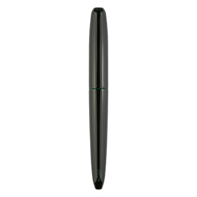 Scribo Piuma Tamenuri 14K Fountain Pen - Hane Kuro & Platinum (Limited Edition)