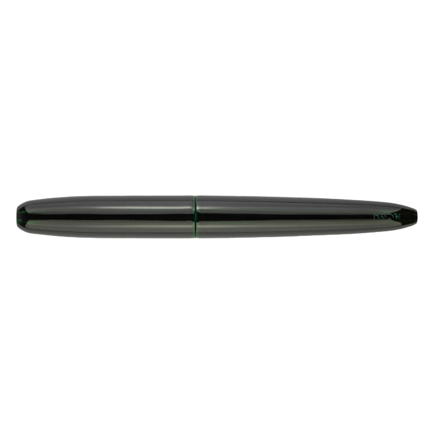 Scribo Piuma Tamenuri 14K Fountain Pen - Hane Kuro & Platinum (Limited Edition)