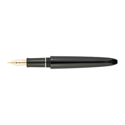 Scribo Piuma Tamenuri Fountain Pen - Hane Kuro & Gold (Limited Edition)