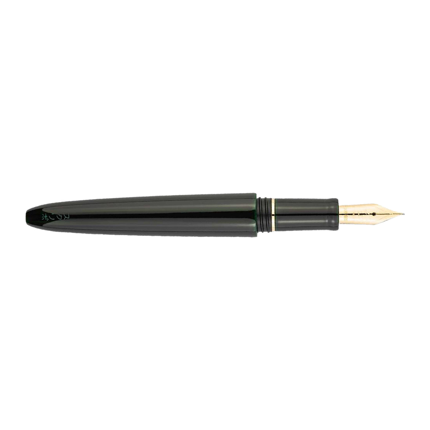 Scribo Piuma Tamenuri Fountain Pen - Hane Kuro & Gold (Limited Edition)