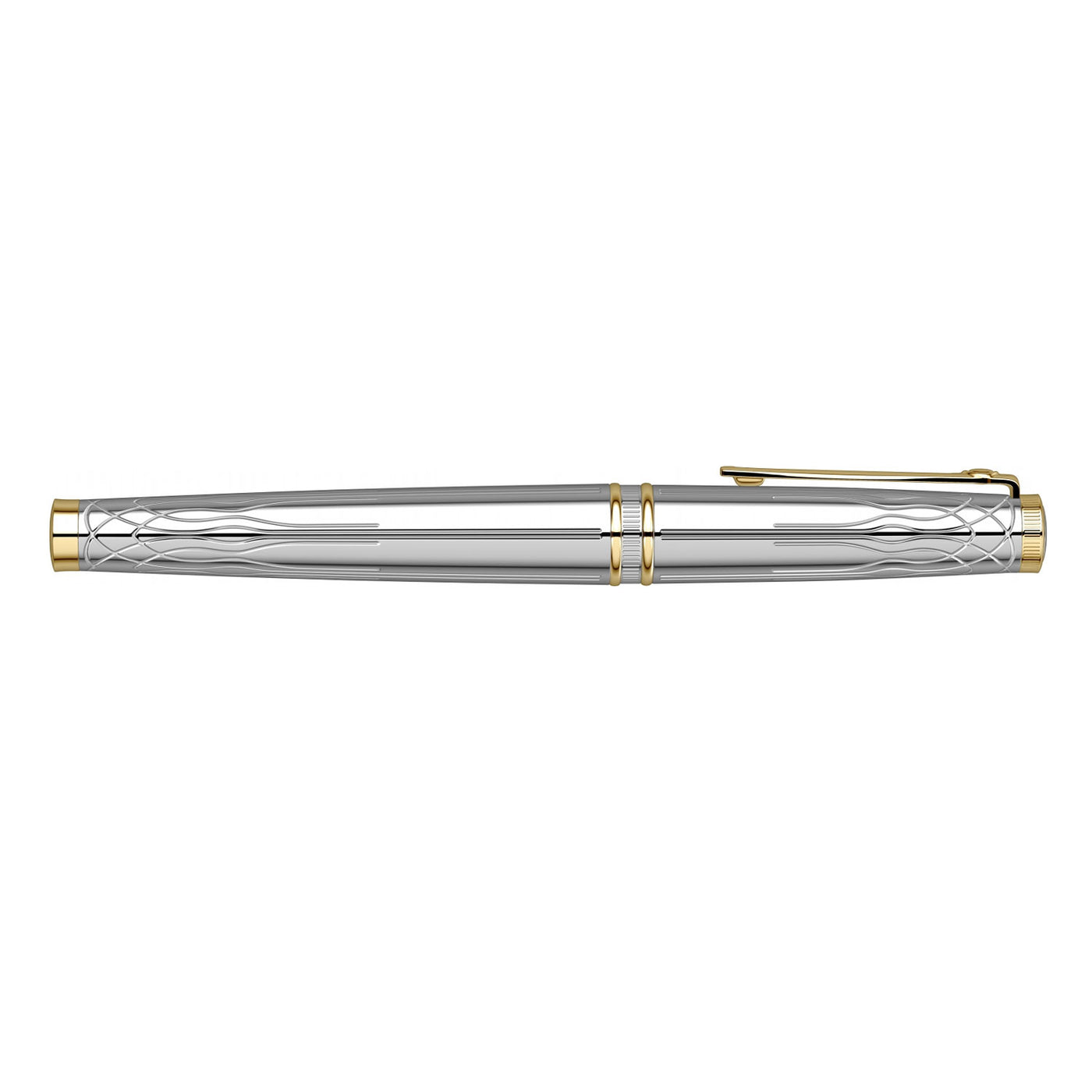 Scrikss Heritage Fountain Pen, Chrome GT 8