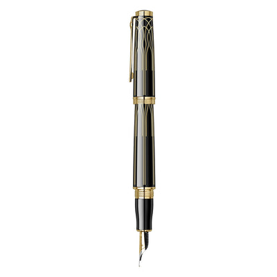 Scrikss Heritage Fountain Pen - Custom Black GT 3