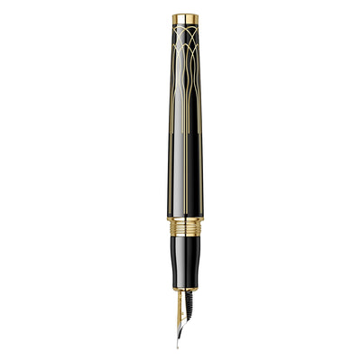 Scrikss Heritage Fountain Pen - Custom Black GT 5