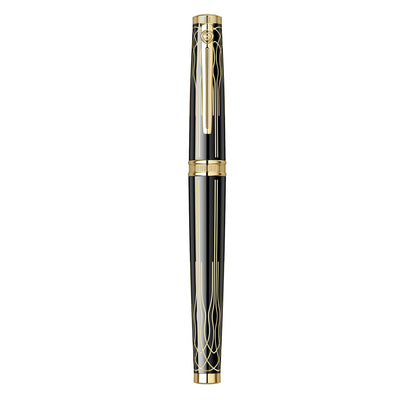 Scrikss Heritage Fountain Pen - Custom Black GT 7
