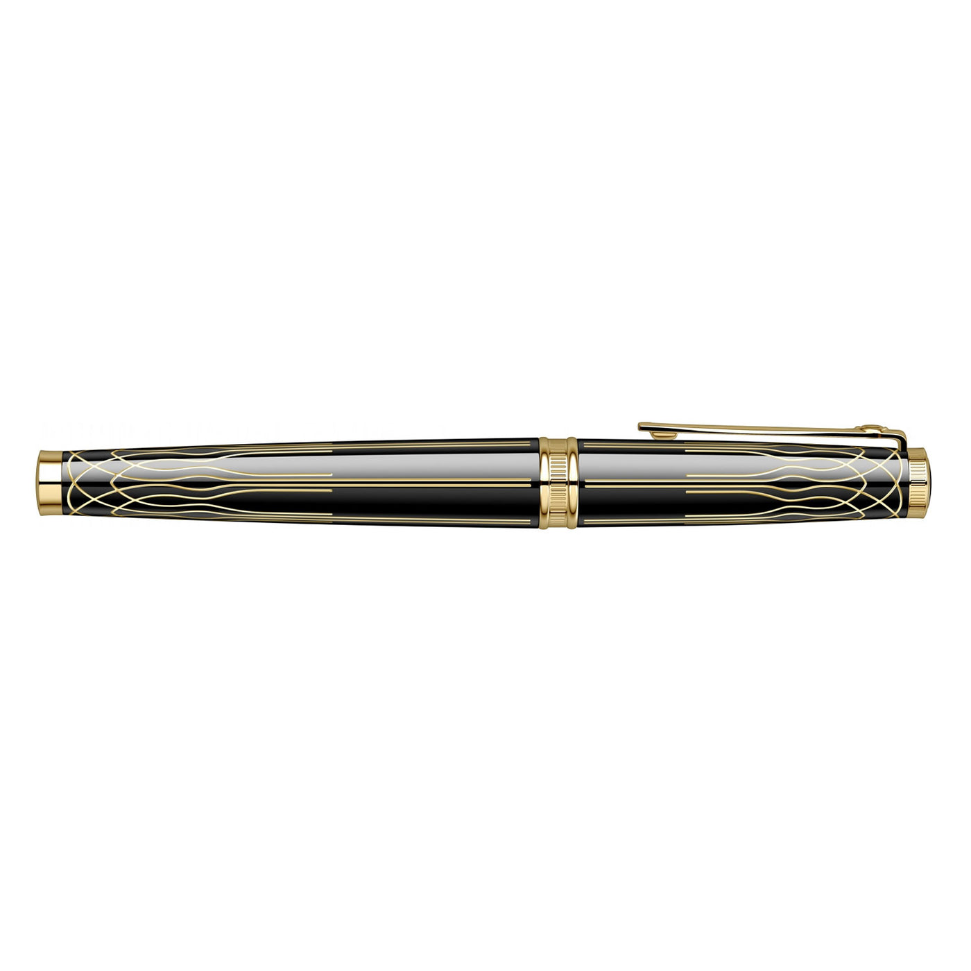 Scrikss Heritage Fountain Pen - Custom Black GT 8