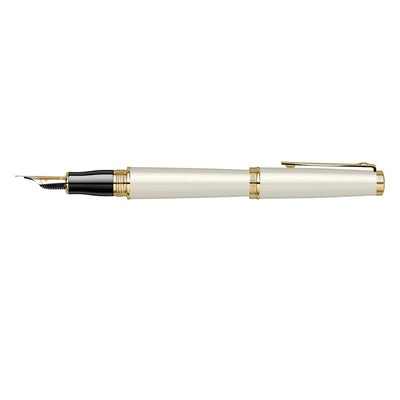 Scrikss Heritage Fountain Pen, White -GT 3
