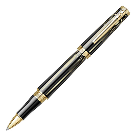 Scrikss Heritage Roller Ball Pen  - Custom Black GT