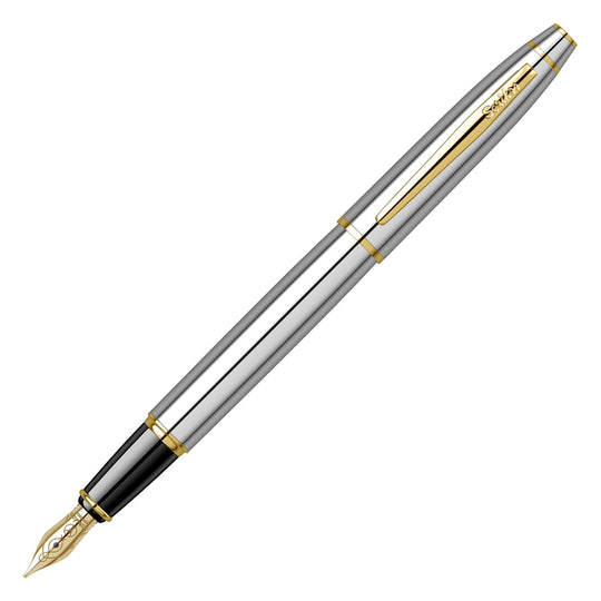 Scrikss Noble 35 Fountain Pen - Chrome GT