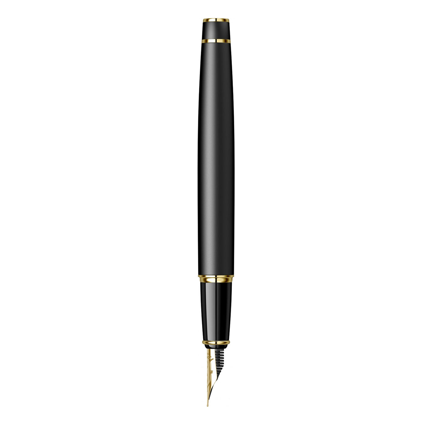 Scrikss Noble 35 Fountain Pen - Matt Black GT 5