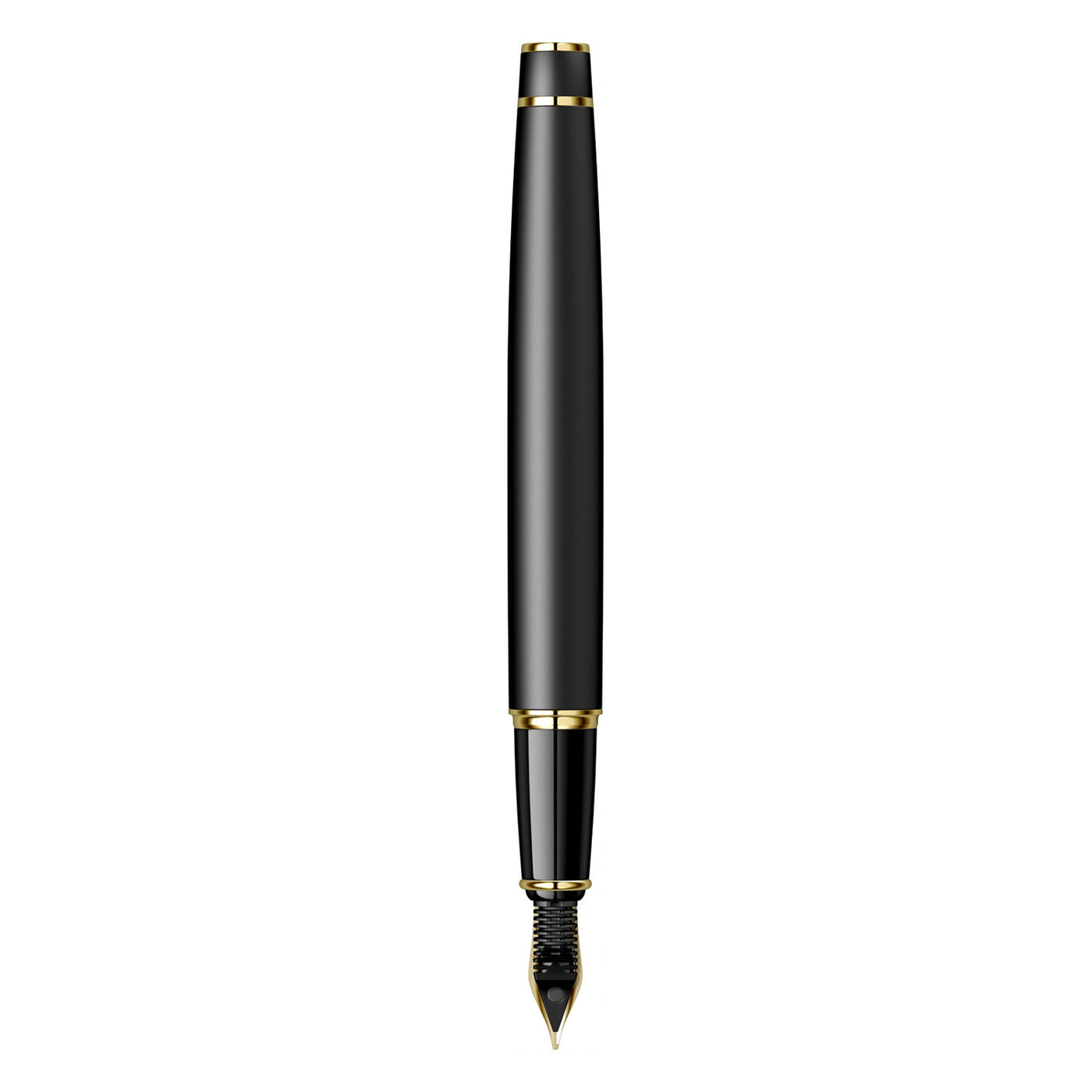 Scrikss Noble 35 Fountain Pen - Matt Black GT 6