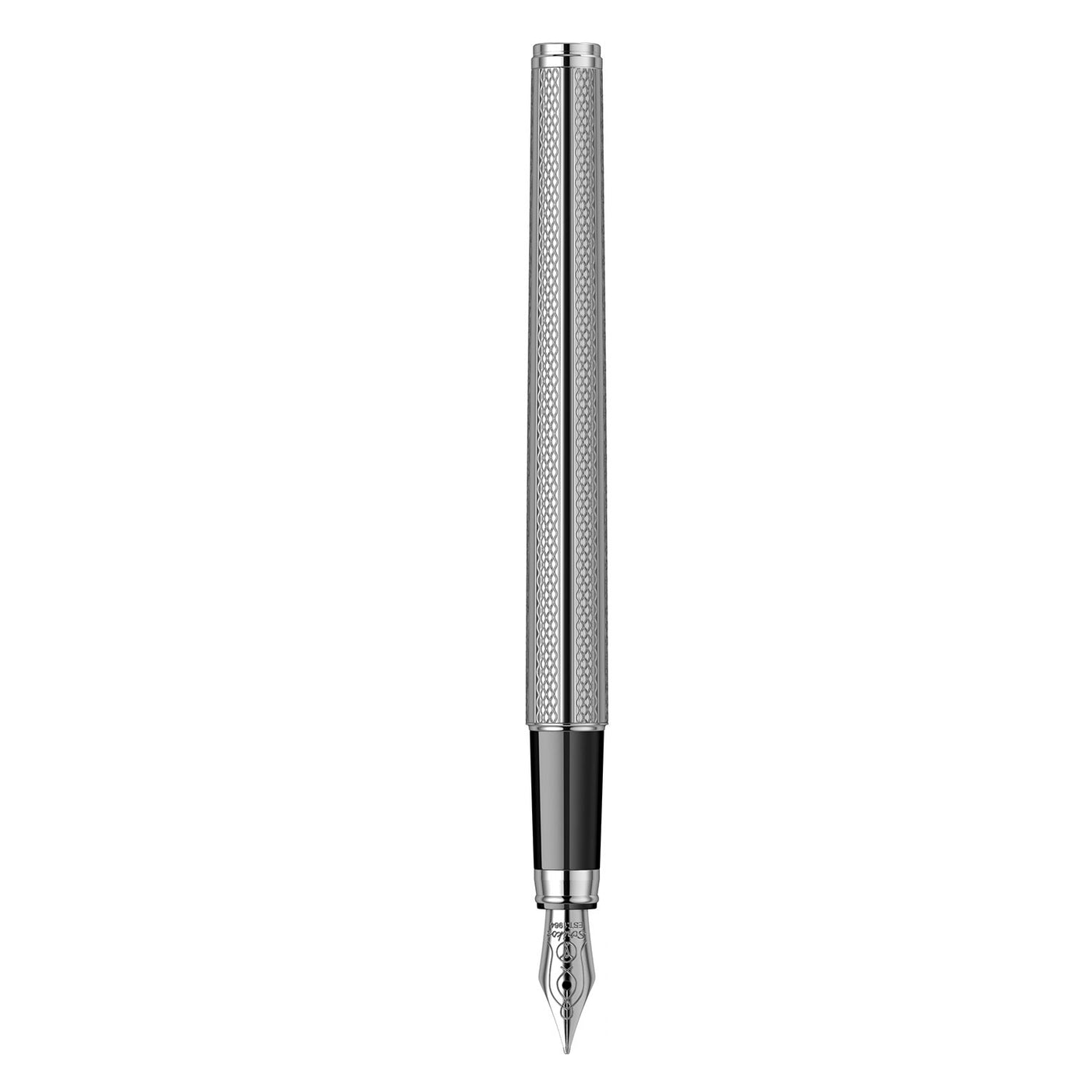 Scrikss Venus 722 Fountain Pen - Chrome CT 2