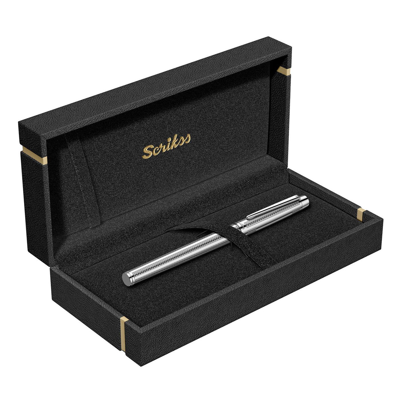 Scrikss Venus 722 Fountain Pen - Chrome CT 9