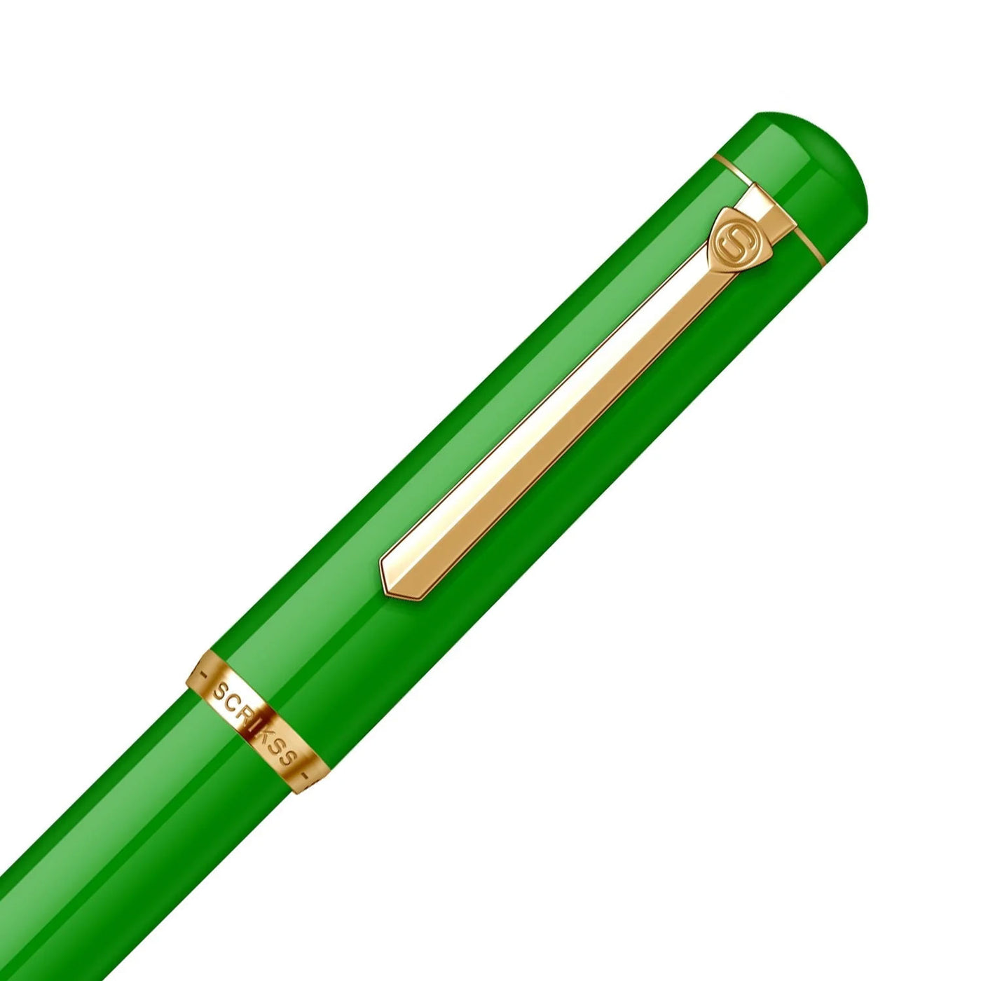 Scrikss 419 Fountain Pen - Green GT 3