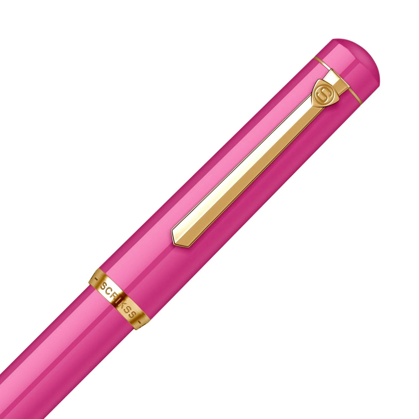 Scrikss 419 Fountain Pen - Pink GT 3