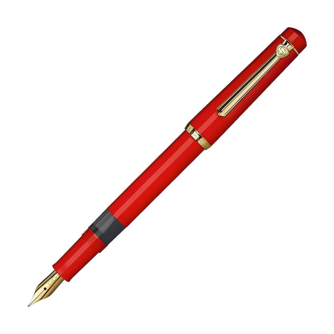 Scrikss 419 Fountain Pen - Red GT 1