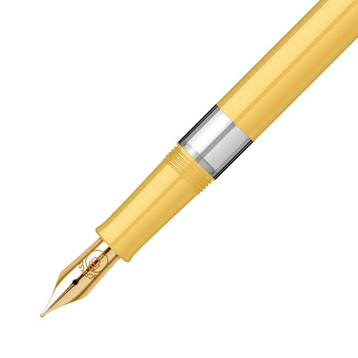 Scrikss 419 Fountain Pen - Yellow GT 2