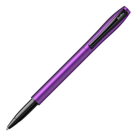 Scrikss Carnaval Roller Ball Pen - Satin Purple BT
