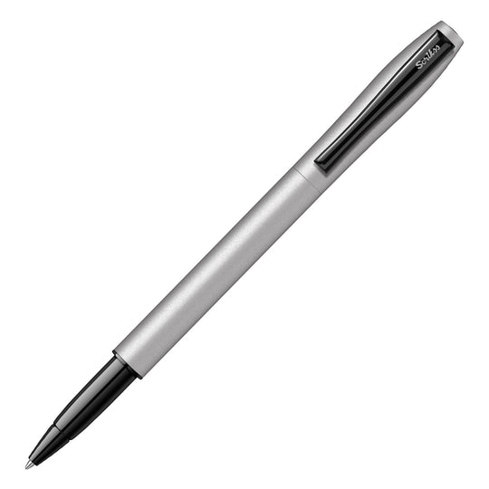 Scrikss Carnaval Roller Ball Pen - Satin Silver BT