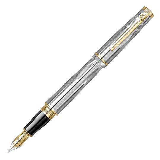 Scrikss Heritage Fountain Pen - Chrome GT