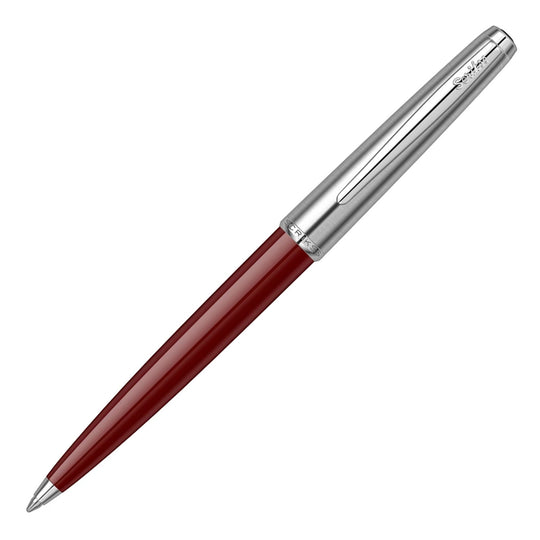 Scrikss Metropolis 78 Ball Pen - Burgundy Chrome CT
