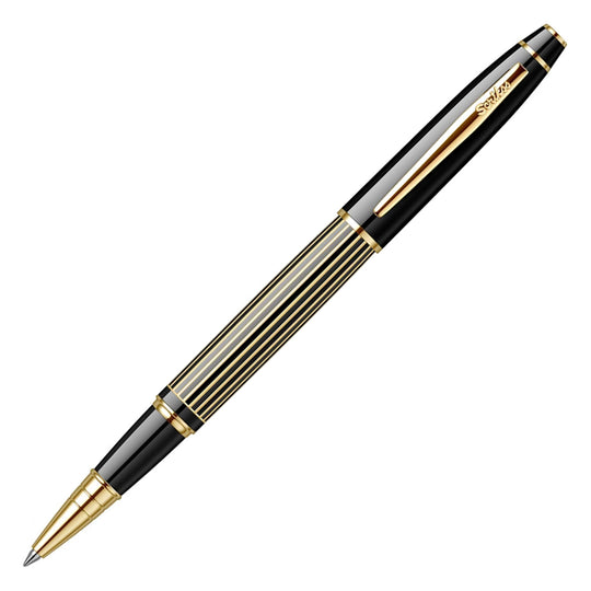 Scrikss Noble 35 Roller Ball Pen - Black Stripe GT