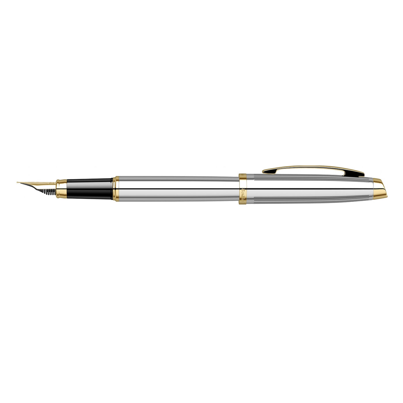 Scrikss Oscar 39 Fountain Pen - Chrome GT 3