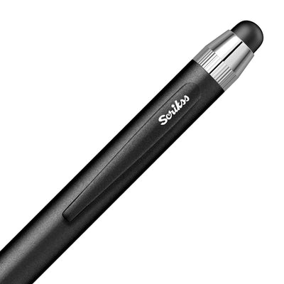 Scrikss Smart 699 Multifunction Ball Pen with Stylus - Black CT 3