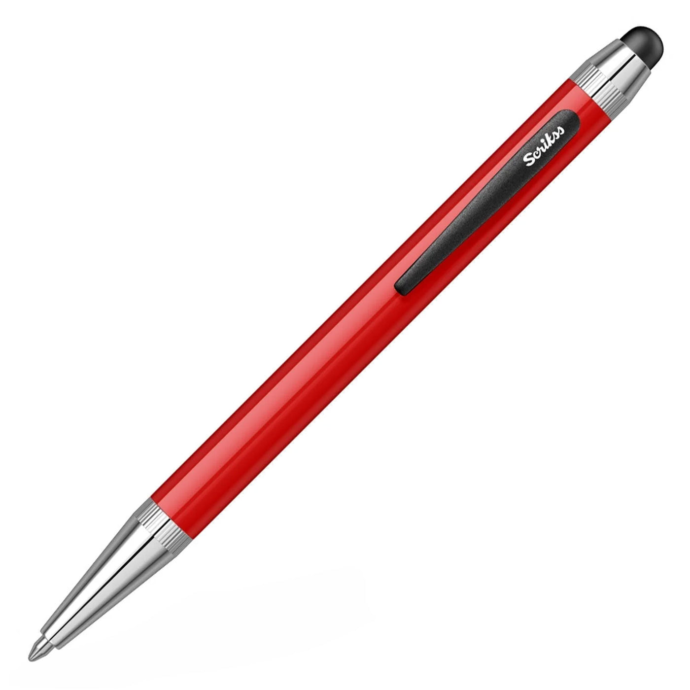 Scrikss Smart 699 Multifunction Ball Pen with Stylus - Red CT 1
