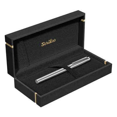 Scrikss Venus 722 Roller Ball Pen - Chrome CT 5