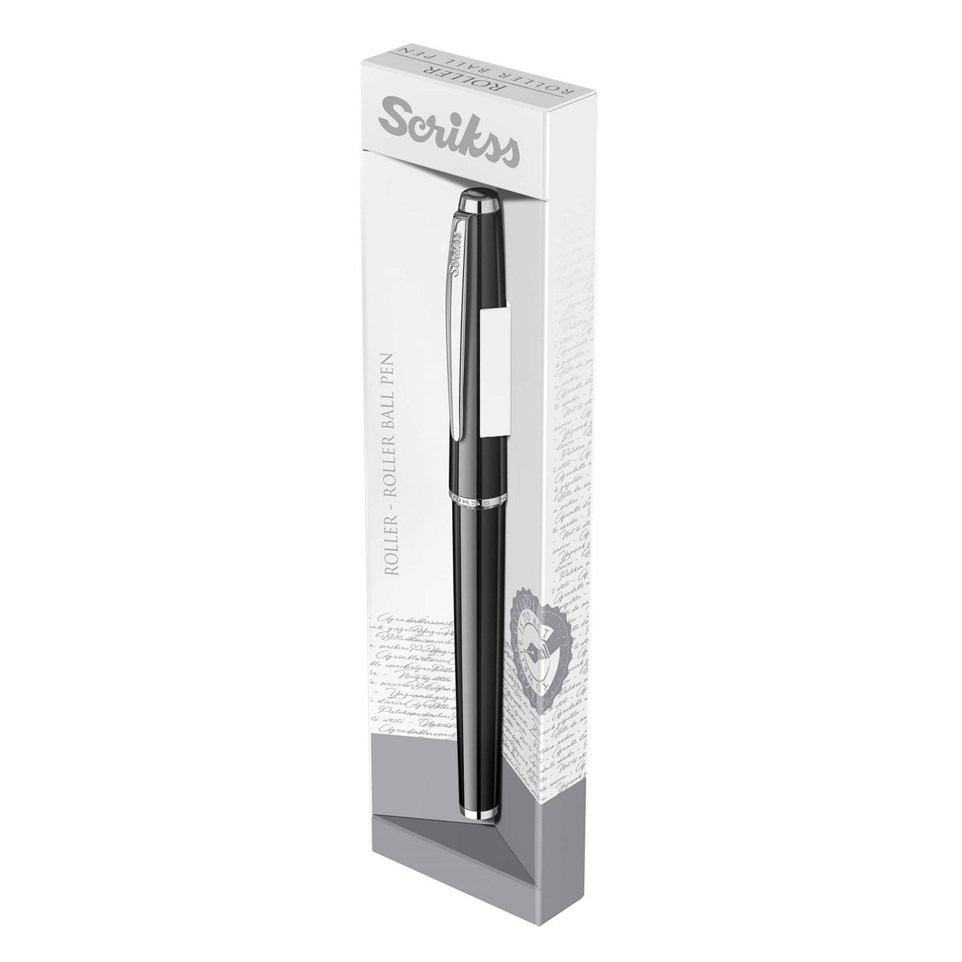 Scrikss Vintage 33 Roller Ball Pen - Black CT 6